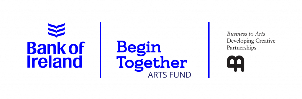 Bank of Ireland begin together arts fund logo