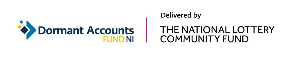 Logo for Dormont Accounts NI which is delivered through National Lottery Community Fund